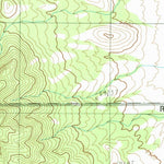 United States Geological Survey Georges Water, NV (1987, 24000-Scale) digital map