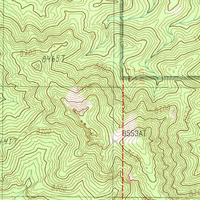 United States Geological Survey Georges Water, NV (1987, 24000-Scale) digital map