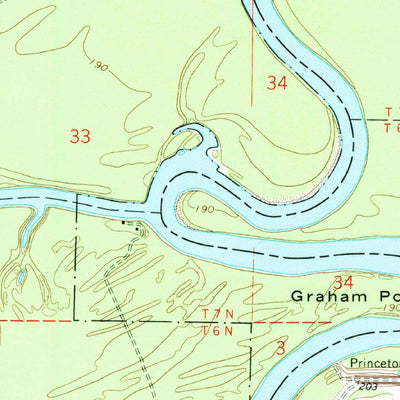 United States Geological Survey Georgetown, AR (1968, 24000-Scale) digital map