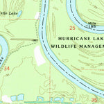 United States Geological Survey Georgetown, AR (1968, 24000-Scale) digital map