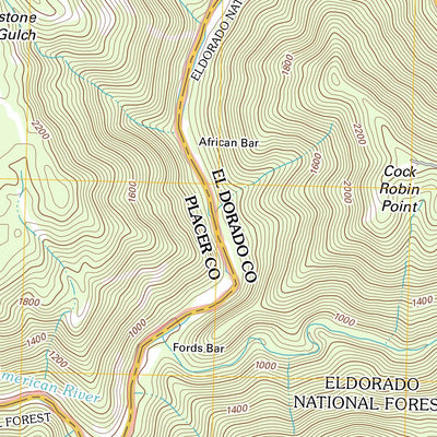 United States Geological Survey Georgetown, CA (2012, 24000-Scale) digital map