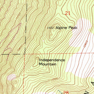 United States Geological Survey Georgetown, CO (1957, 24000-Scale) digital map