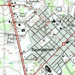 United States Geological Survey Georgetown, DE (1992, 24000-Scale) digital map