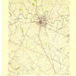 United States Geological Survey Georgetown, KY (1954, 24000-Scale) digital map