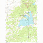 United States Geological Survey Georgetown Lake, MT (1971, 24000-Scale) digital map