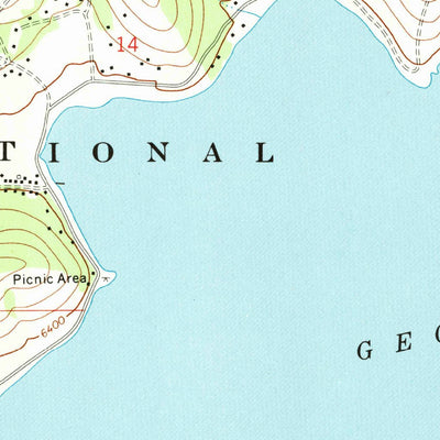 United States Geological Survey Georgetown Lake, MT (1971, 24000-Scale) digital map
