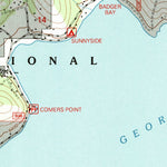 United States Geological Survey Georgetown Lake, MT (1996, 24000-Scale) digital map