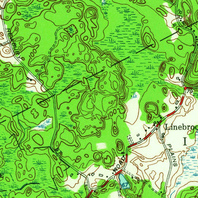United States Geological Survey Georgetown, MA (1953, 24000-Scale) digital map