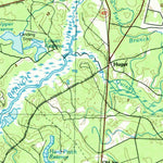United States Geological Survey Georgetown, SC (1986, 100000-Scale) digital map