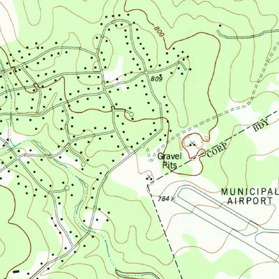 United States Geological Survey Georgetown, TX (1982, 24000-Scale) digital map