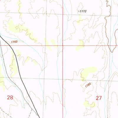 United States Geological Survey Georgetta Ranch, NV-UT (1981, 24000-Scale) digital map