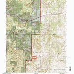 United States Geological Survey Georgia, IN (1993, 24000-Scale) digital map