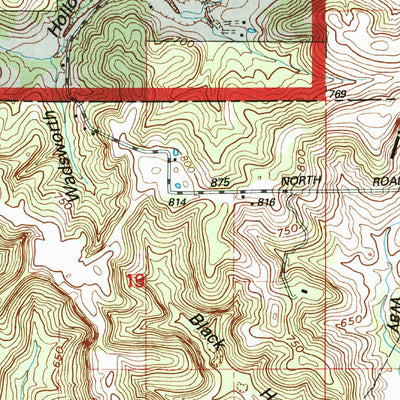 United States Geological Survey Georgia, IN (1993, 24000-Scale) digital map