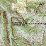 United States Geological Survey Georgia, IN (1993, 24000-Scale) digital map