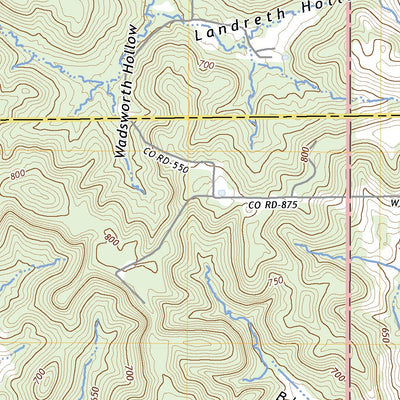 United States Geological Survey Georgia, IN (2022, 24000-Scale) digital map
