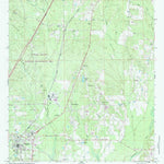 United States Geological Survey Georgiana East, AL (1971, 24000-Scale) digital map