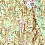United States Geological Survey Georgiaville, RI (1954, 24000-Scale) digital map