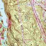 United States Geological Survey Georgiaville, RI (1954, 24000-Scale) digital map