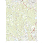 United States Geological Survey Georgiaville, RI (2021, 24000-Scale) digital map