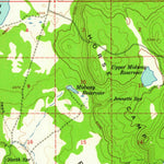 United States Geological Survey Gerber Reservoir, OR (1960, 62500-Scale) digital map