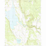 United States Geological Survey Gerber Reservoir, OR (1988, 24000-Scale) digital map