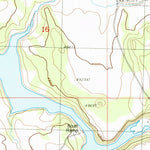 United States Geological Survey Gerber Reservoir, OR (1988, 24000-Scale) digital map
