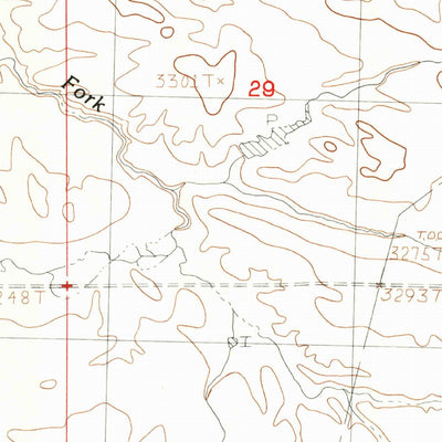 United States Geological Survey Gerhard Corner, MT (1985, 24000-Scale) digital map