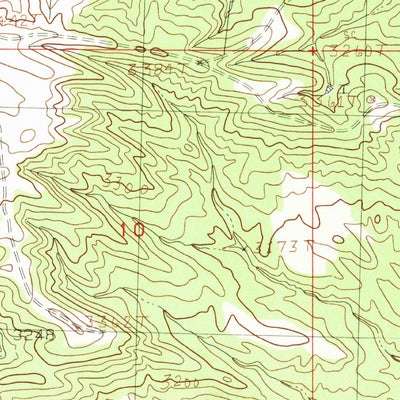 United States Geological Survey Gerhard Corner, MT (1985, 24000-Scale) digital map
