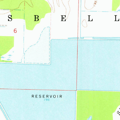 United States Geological Survey Geridge, AR (1969, 24000-Scale) digital map