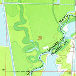 United States Geological Survey Geridge, AR (1969, 24000-Scale) digital map