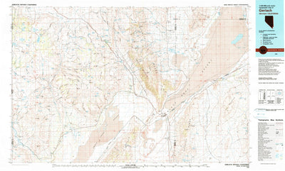 United States Geological Survey Gerlach, NV-CA (1981, 100000-Scale) digital map