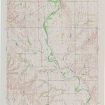 United States Geological Survey Gerlane, KS (1973, 24000-Scale) digital map