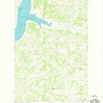 United States Geological Survey Germaine Coulee East, MT (1965, 24000-Scale) digital map