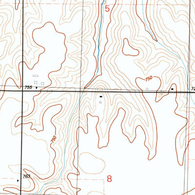 United States Geological Survey German Corner, IL (1991, 24000-Scale) digital map