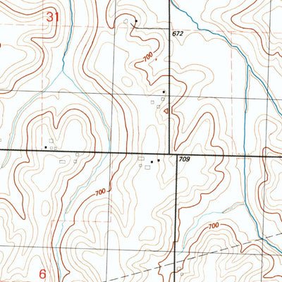 United States Geological Survey German Corner, IL (1991, 24000-Scale) digital map