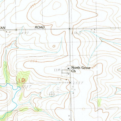 United States Geological Survey German Valley, IL (1983, 24000-Scale) digital map