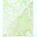 United States Geological Survey Germanna Bridge, VA (1968, 24000-Scale) digital map