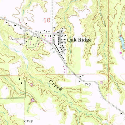 United States Geological Survey Germantown Hills, IL (1971, 24000-Scale) digital map