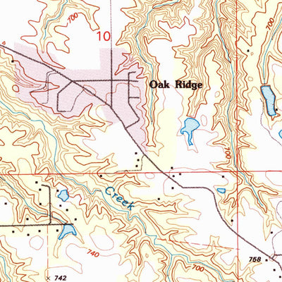 United States Geological Survey Germantown Hills, IL (1995, 24000-Scale) digital map