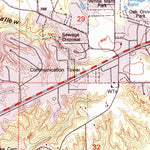 United States Geological Survey Germantown Hills, IL (1995, 24000-Scale) digital map
