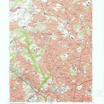 United States Geological Survey Germantown, PA (1967, 24000-Scale) digital map