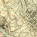 United States Geological Survey Germantown, PA-NJ (1893, 62500-Scale) digital map
