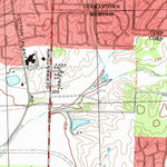 United States Geological Survey Germantown, TN (1997, 24000-Scale) digital map