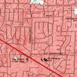 United States Geological Survey Germantown, TN (1997, 24000-Scale) digital map