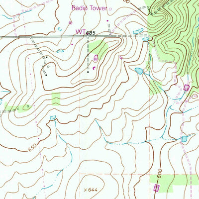 United States Geological Survey Geronimo, TX (1964, 24000-Scale) digital map