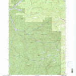 United States Geological Survey Gerow Butte, OR (1992, 24000-Scale) digital map