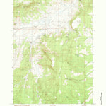 United States Geological Survey Gerry Mountain, OR (1983, 24000-Scale) digital map