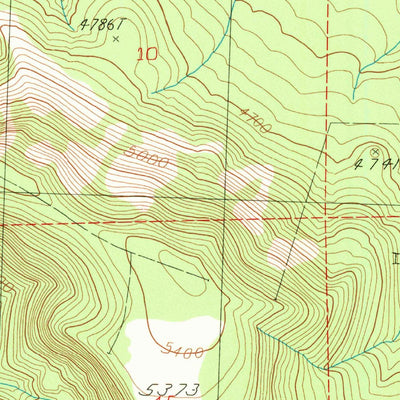 United States Geological Survey Gerry Mountain, OR (1983, 24000-Scale) digital map