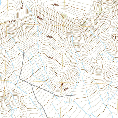 United States Geological Survey Gerry Mountain, OR (2020, 24000-Scale) digital map