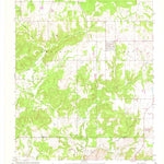 United States Geological Survey Gerty, OK (1967, 24000-Scale) digital map